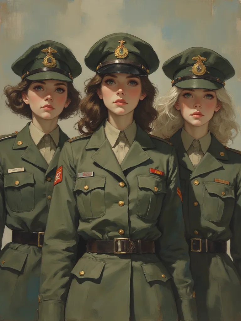 Thumbnail of Alise Aisha and Andy (military officers)