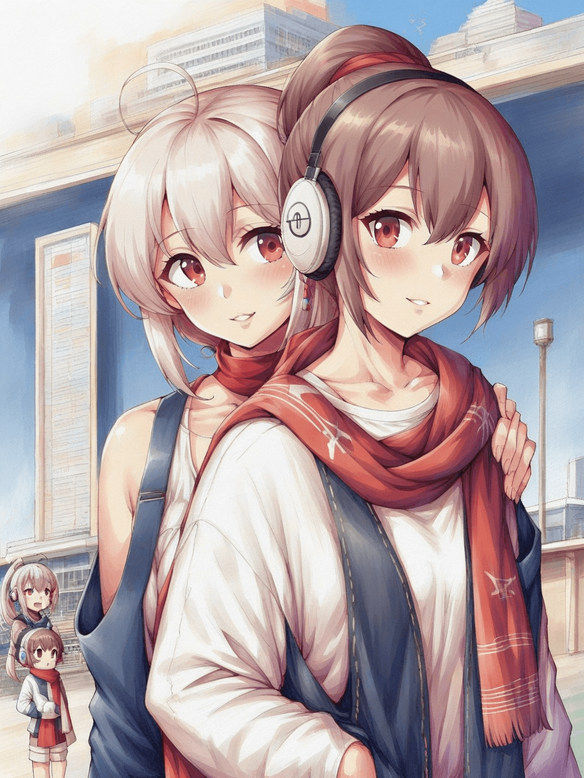 Thumbnail of The Gemini Twins, Lyra and Castor