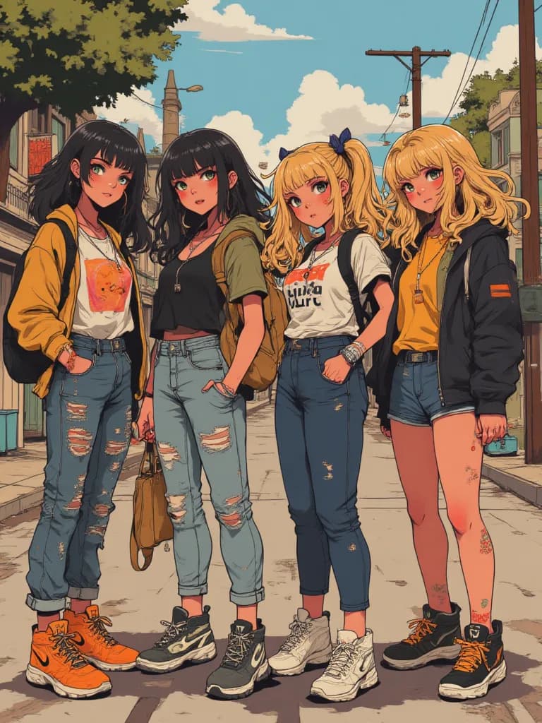 Thumbnail of Emma, Hana, Lara, Sophia.