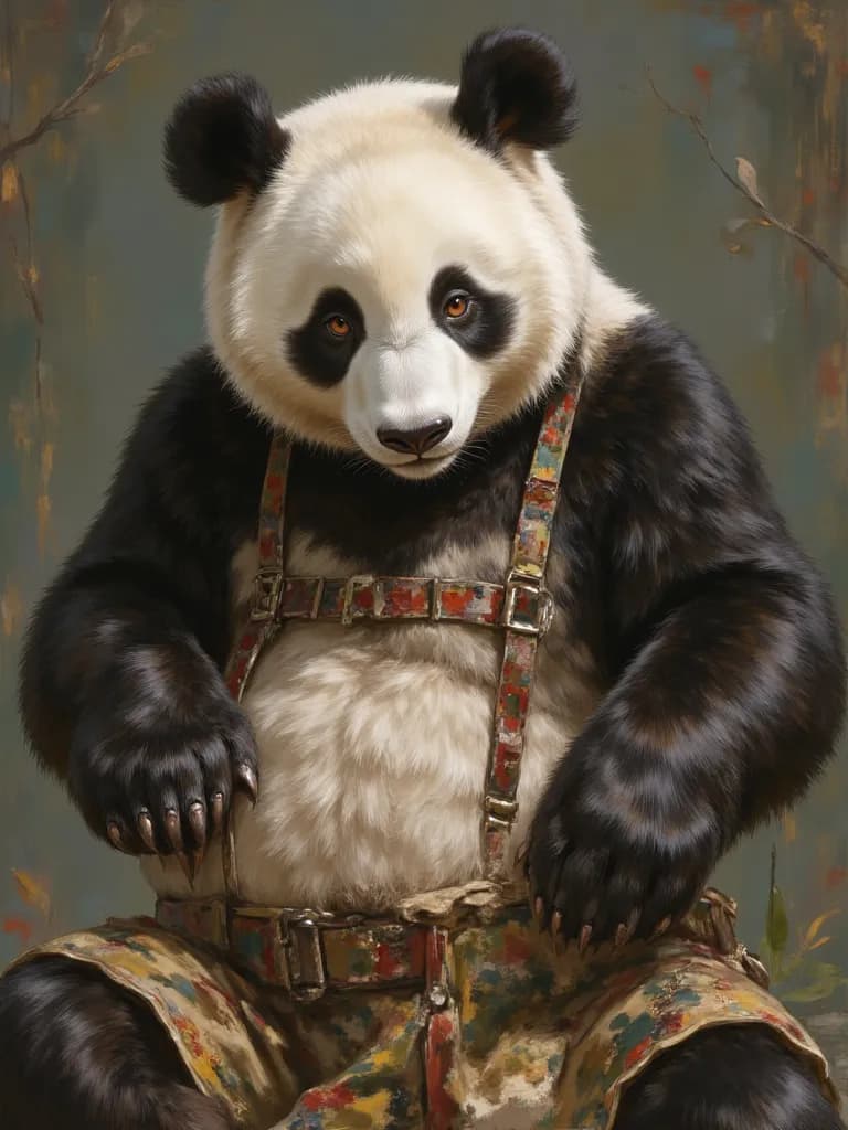 Thumbnail of Pandas love to play the violin

.