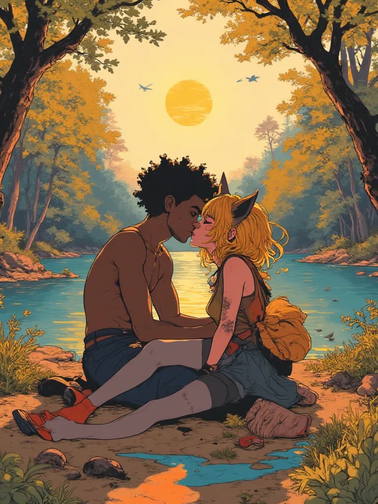 Thumbnail of Peterson and raphtalia (summer love