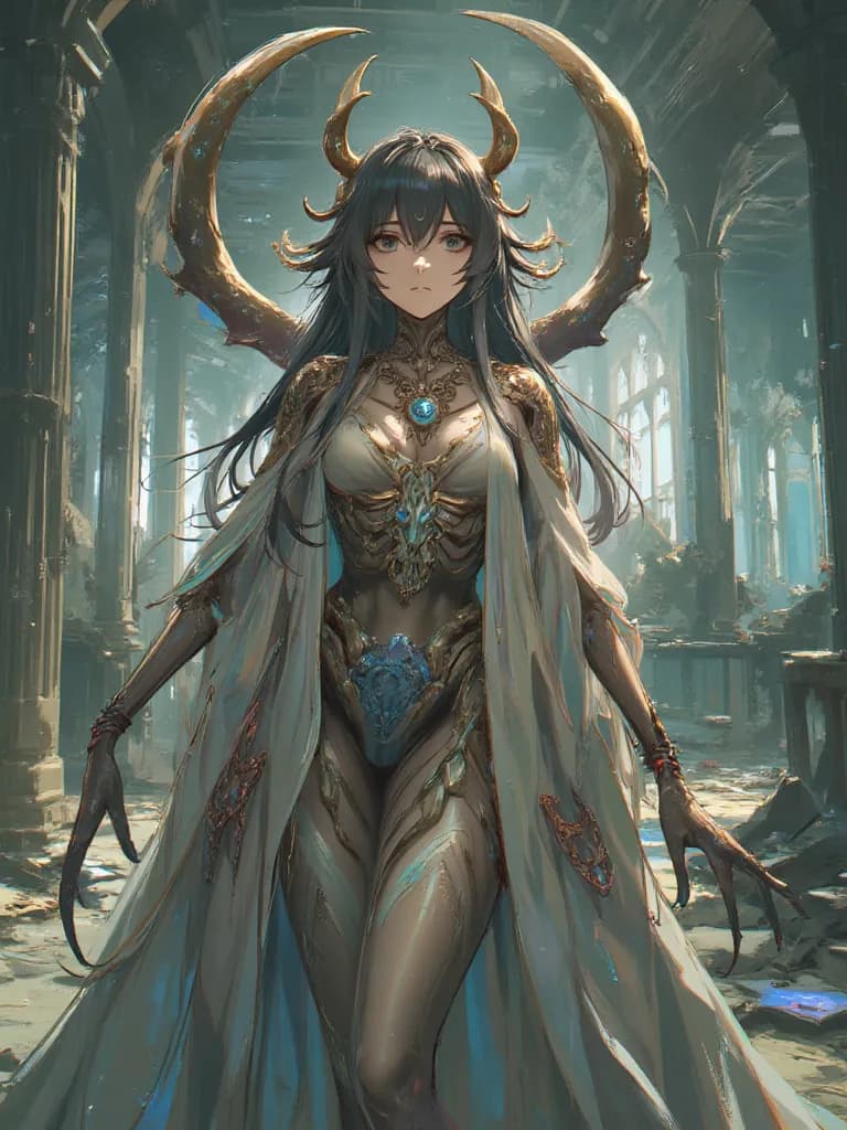 Thumbnail of Xylara, Queen of the Iridescent Weavers