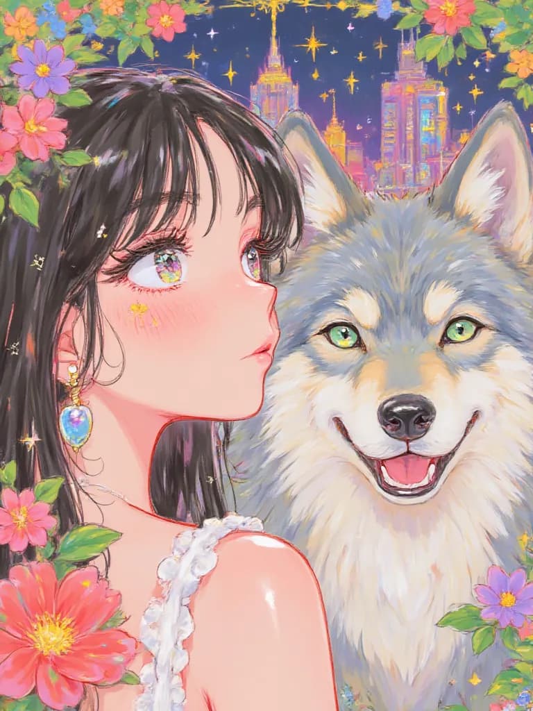 Thumbnail of I woke up in a world full of monsters... She ended up living with an invincible monster.