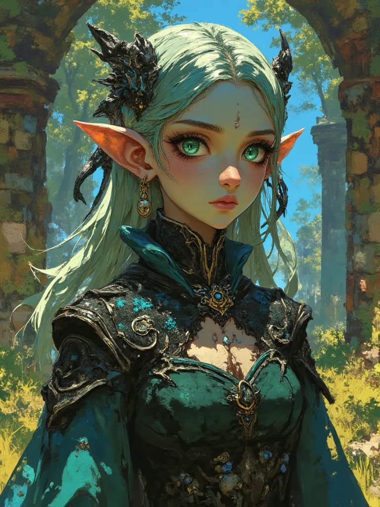 Thumbnail of Lyra, the Shadow-Kissed Fae
