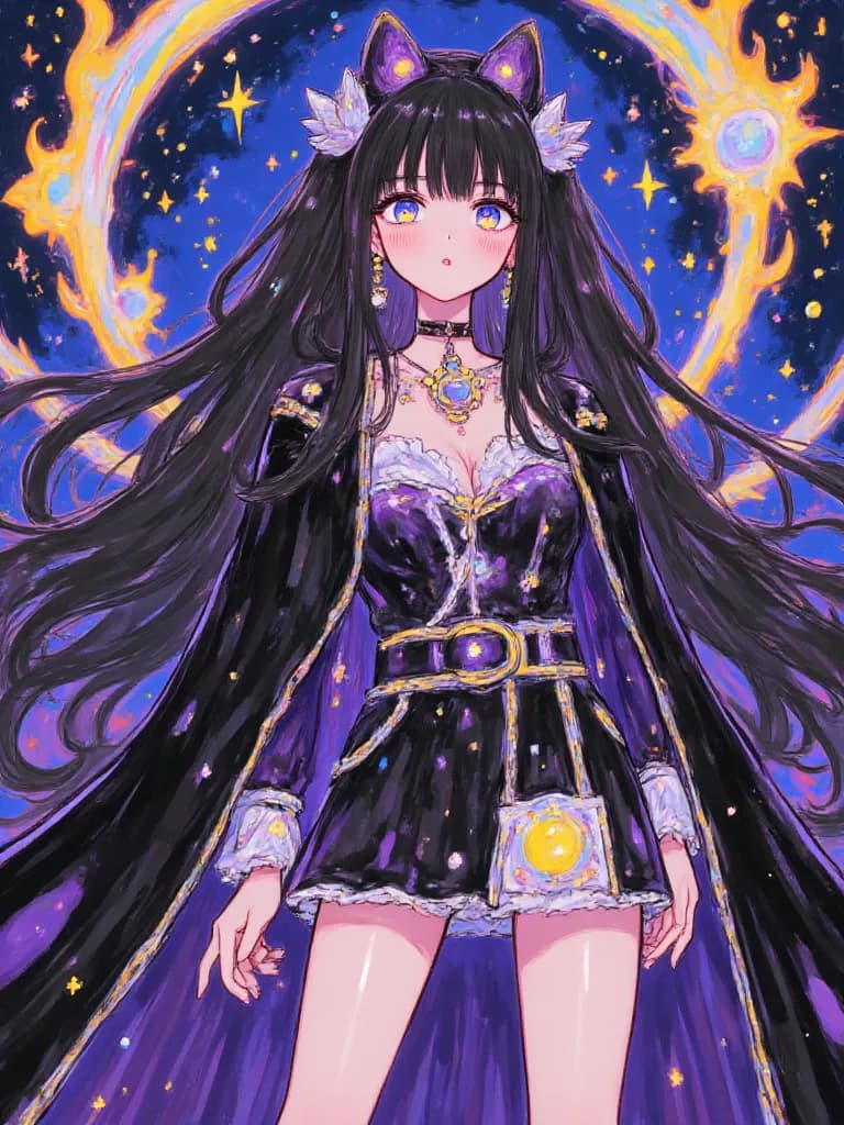 Thumbnail of “Noctis Elara” ✨ — Nữ Nhà Thám Hiểm Của Bóng Tối Vô Hạn —