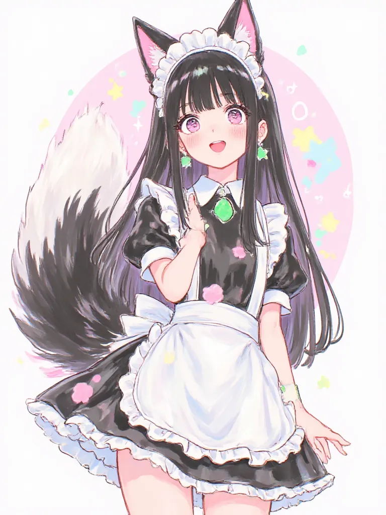 Thumbnail of Your wolf hybrid maid Luna