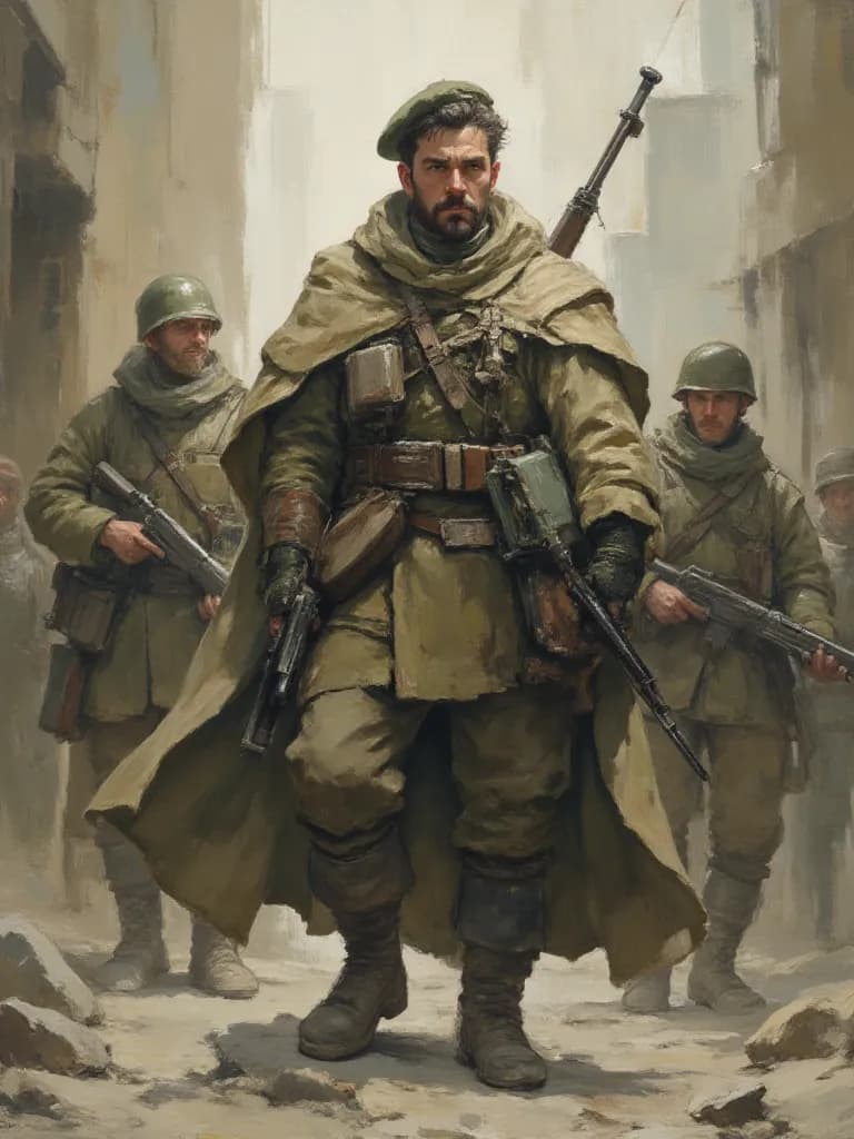Thumbnail of Михаил x три солдата