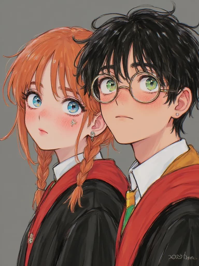 Thumbnail of Hogwarts: Twins Harry James and Emily Lily Potter