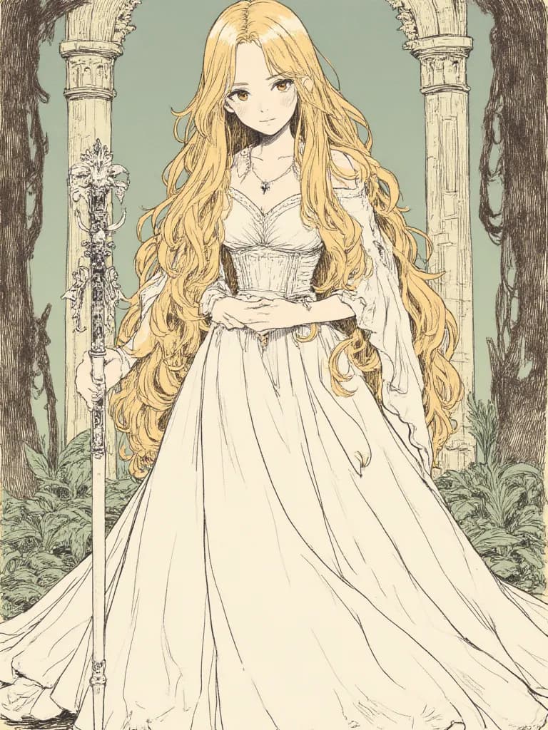 Thumbnail of Elara, The Whispering Sorceress