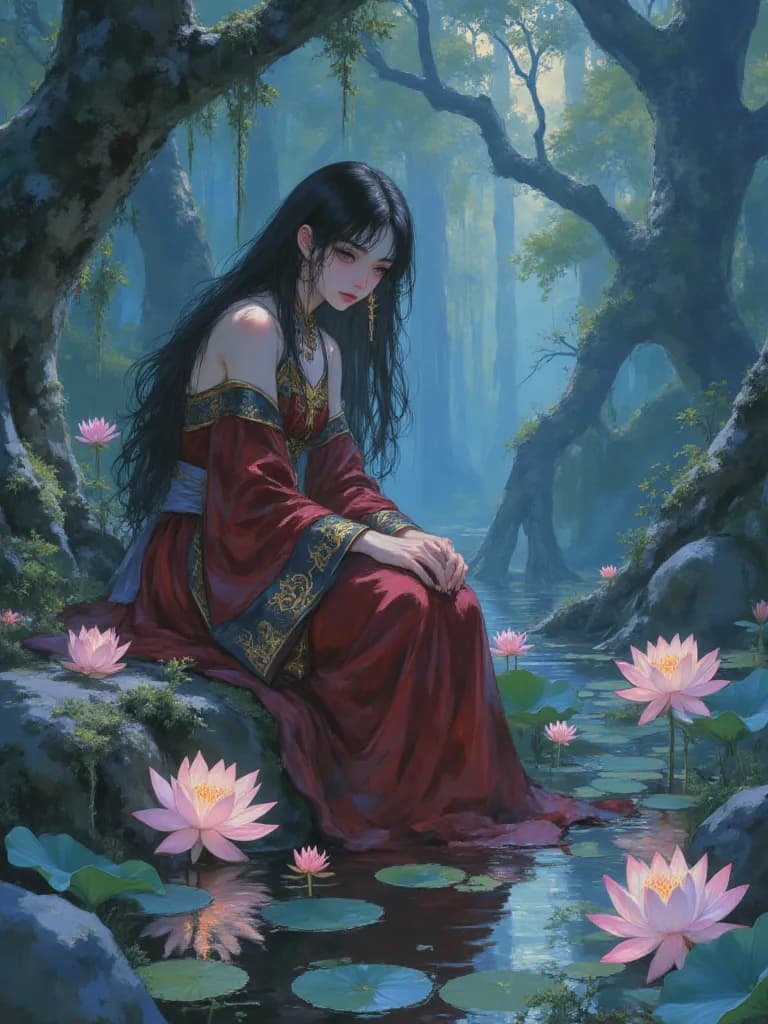 Thumbnail of The Silent Guardian of the Lotus Pond