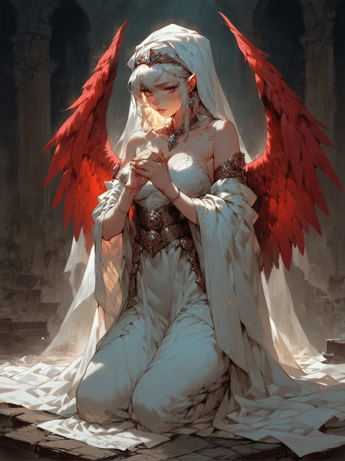 Thumbnail of Guardian of the Scarlet Veil