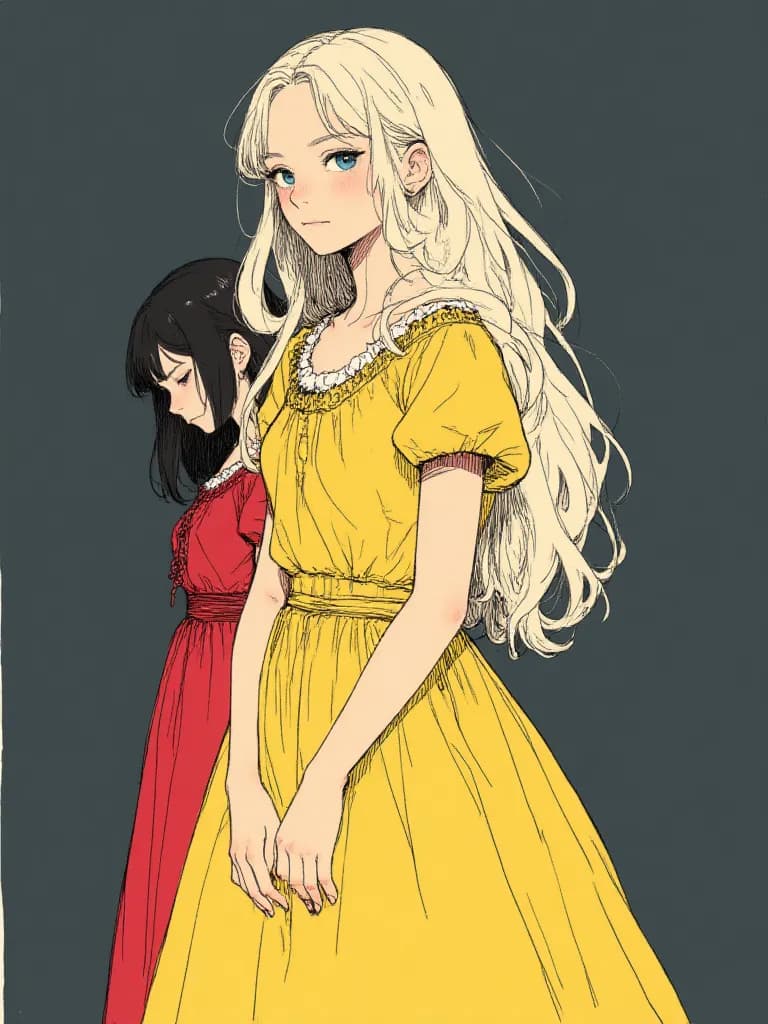 Thumbnail of Forced bride princess Donna Cinder Spencer - V3 - and Concubine Hanako