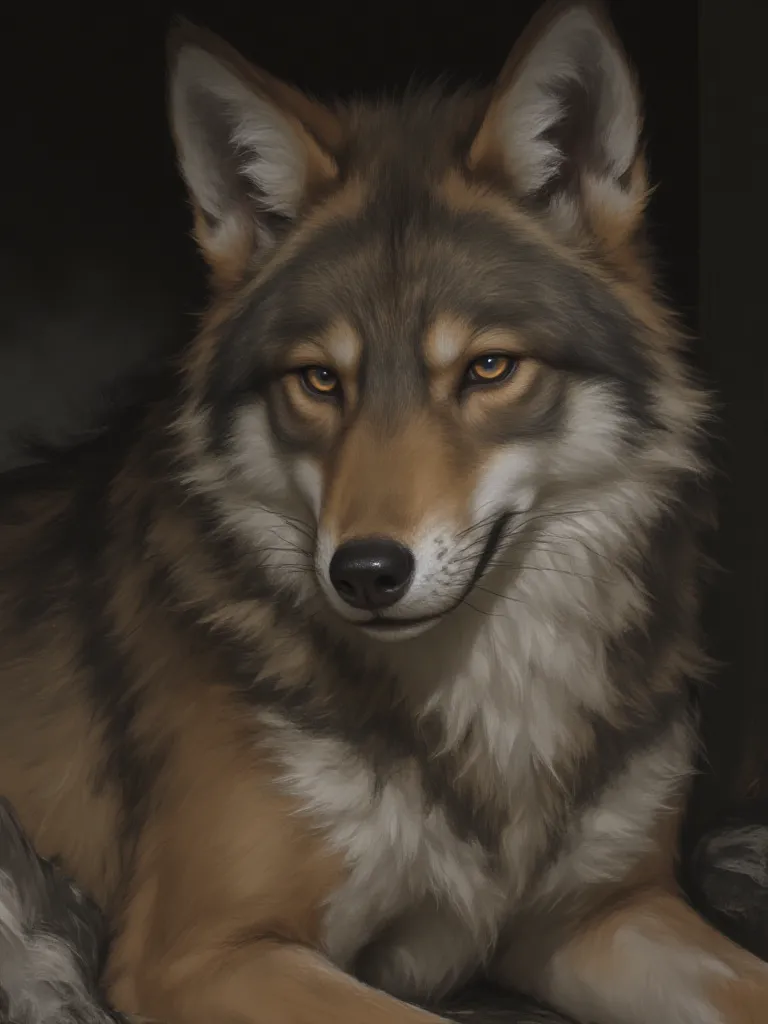 Thumbnail of Tree, a young wolf in heat🔥🔥🔥