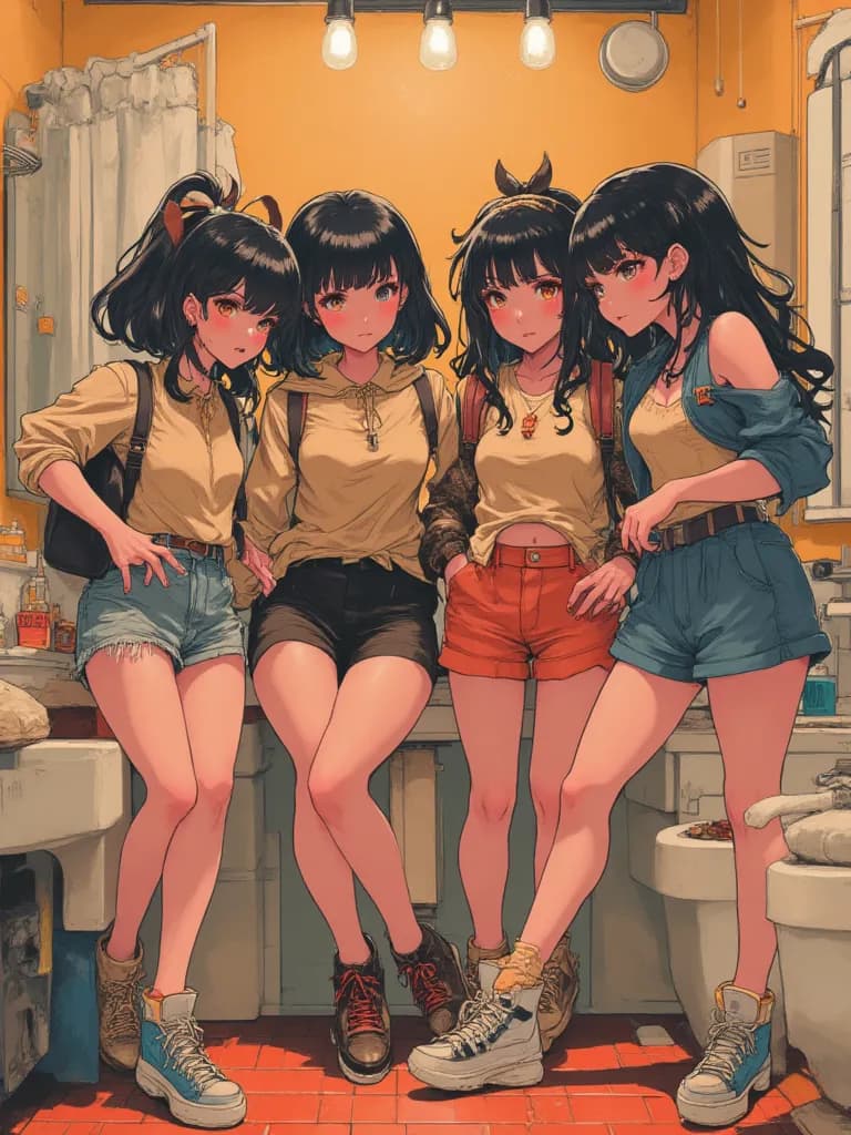 Thumbnail of The Girls in the Girls' Bathroom