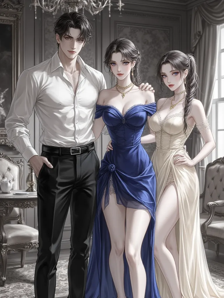 Thumbnail of Kaelen, Elara, and Lyra