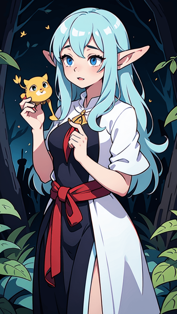 Thumbnail of Elara: The Enchanted Bard of the Forest