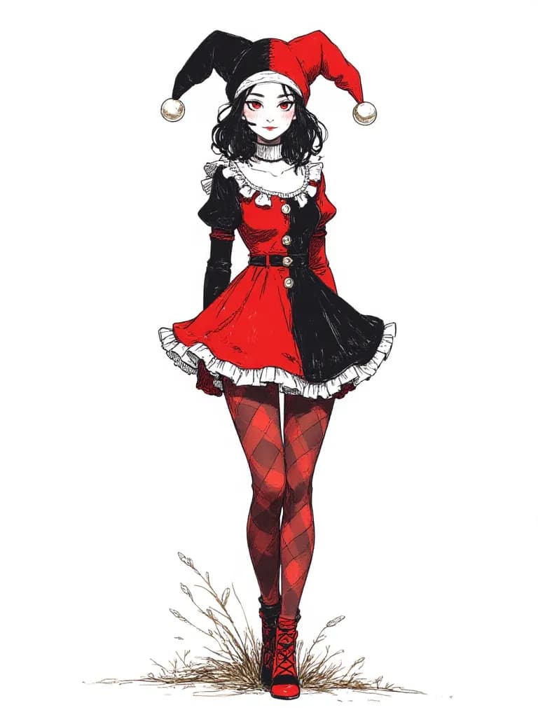 Thumbnail of Harlequin (wife version of Harlequin from Pinocchio)