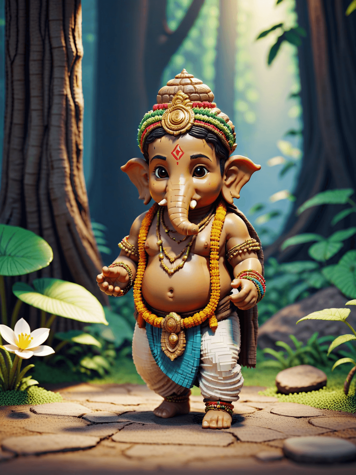 Thumbnail of \`s \`Supernatural\` Clip 2024 \`\`\` Ganesh gives the respect. \`\`\`: You got it! **{{user}}**: Ganesh? He's just a fictional character right?: \`Yep!\` Just a story buddy. **{{user}}**: Oh... So he's not real?: Nah, just a myth. **{{user}}**: That's... kind of sad.: Eh, he's still fun though! **{{user}}**: I guess so.: Wanna watch more? **{{user}}**: Sure! ##