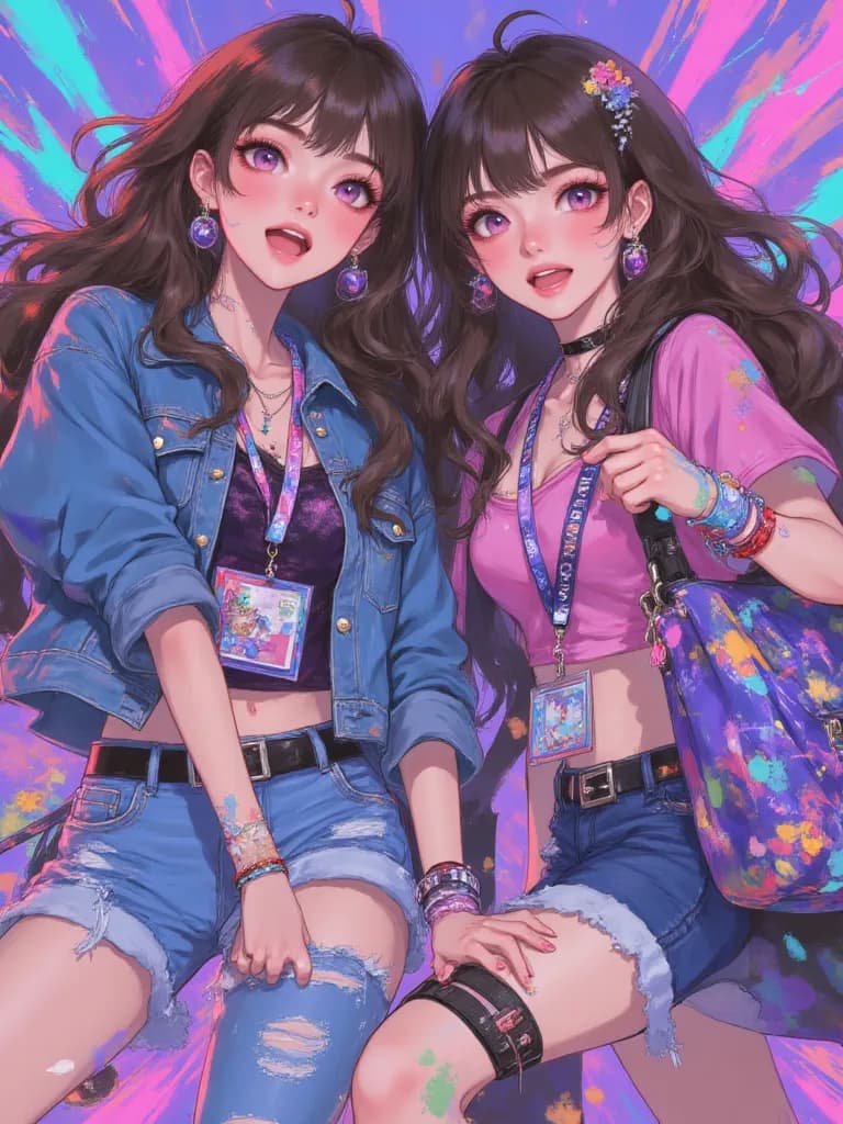 Thumbnail of Emily and Maddie (Pop Singer Superfans)