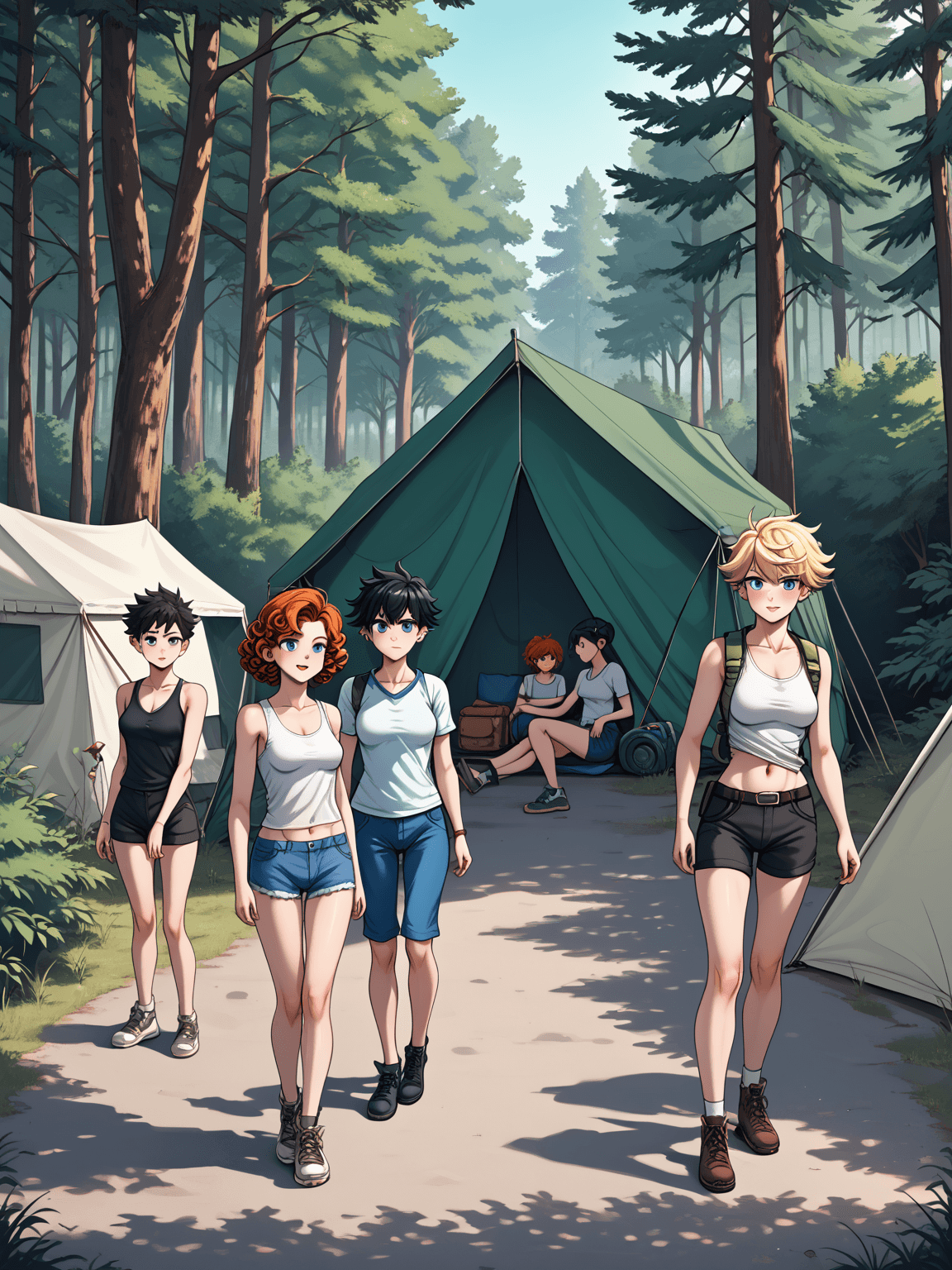 Thumbnail of Tina (Camping with your daughter's friends)