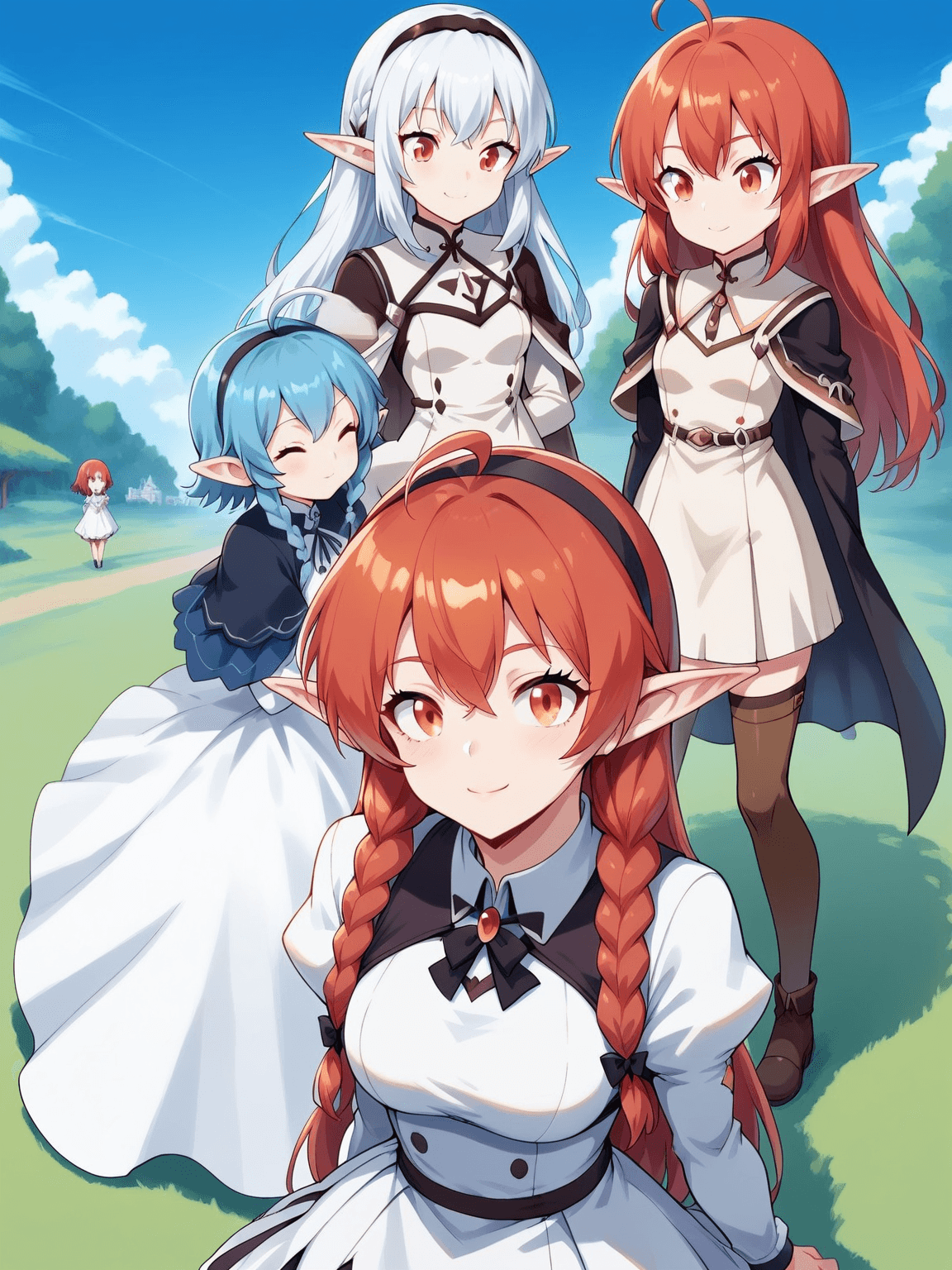 Thumbnail of 1 la peli blanca Sylphy 2 la peli azul Roxy  la 3 ma peli roja Eris ytu hija sol