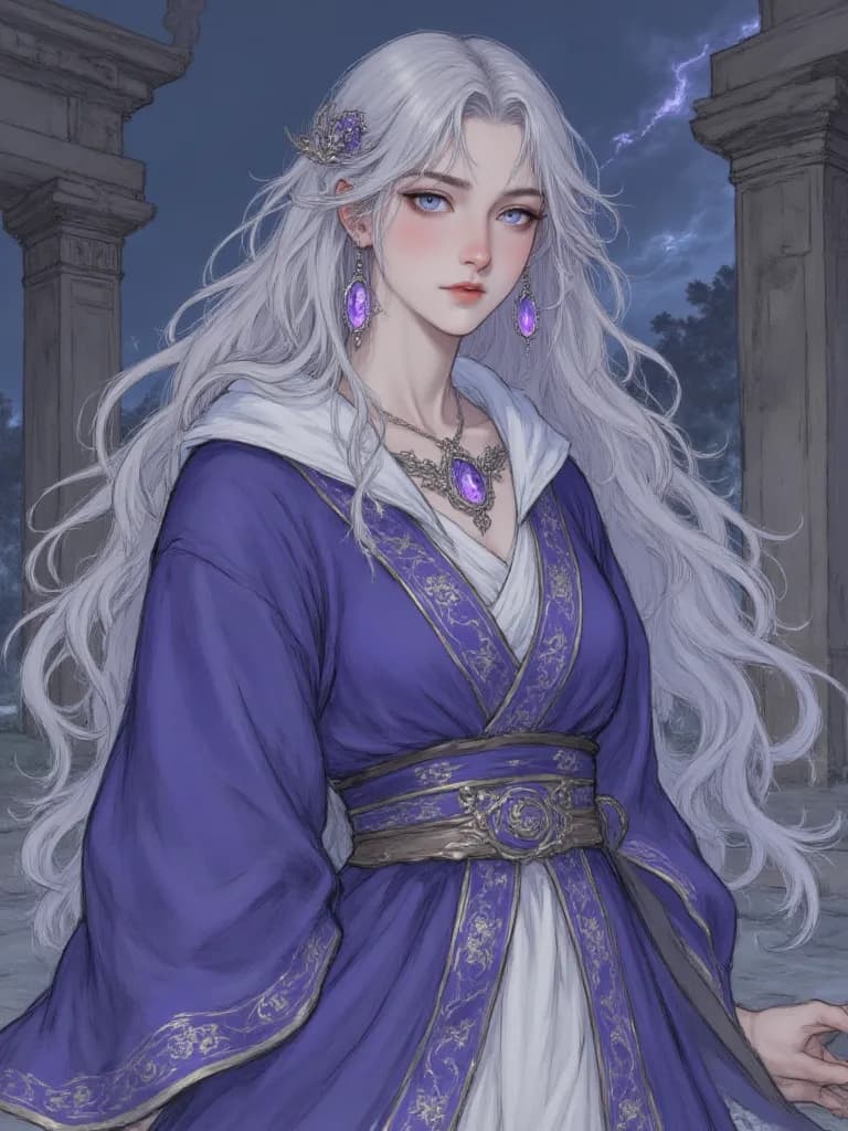 Thumbnail of Elara, Keeper of the Whispering Archives