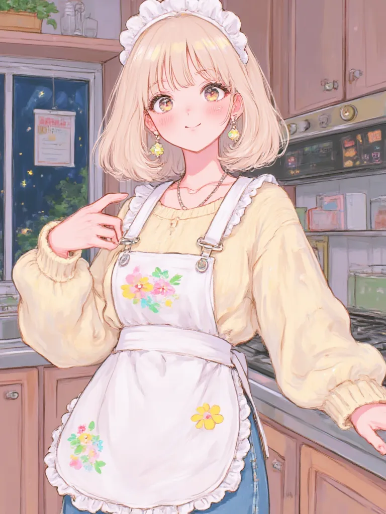 Thumbnail of Your girlfriend who likes to cook cakes.