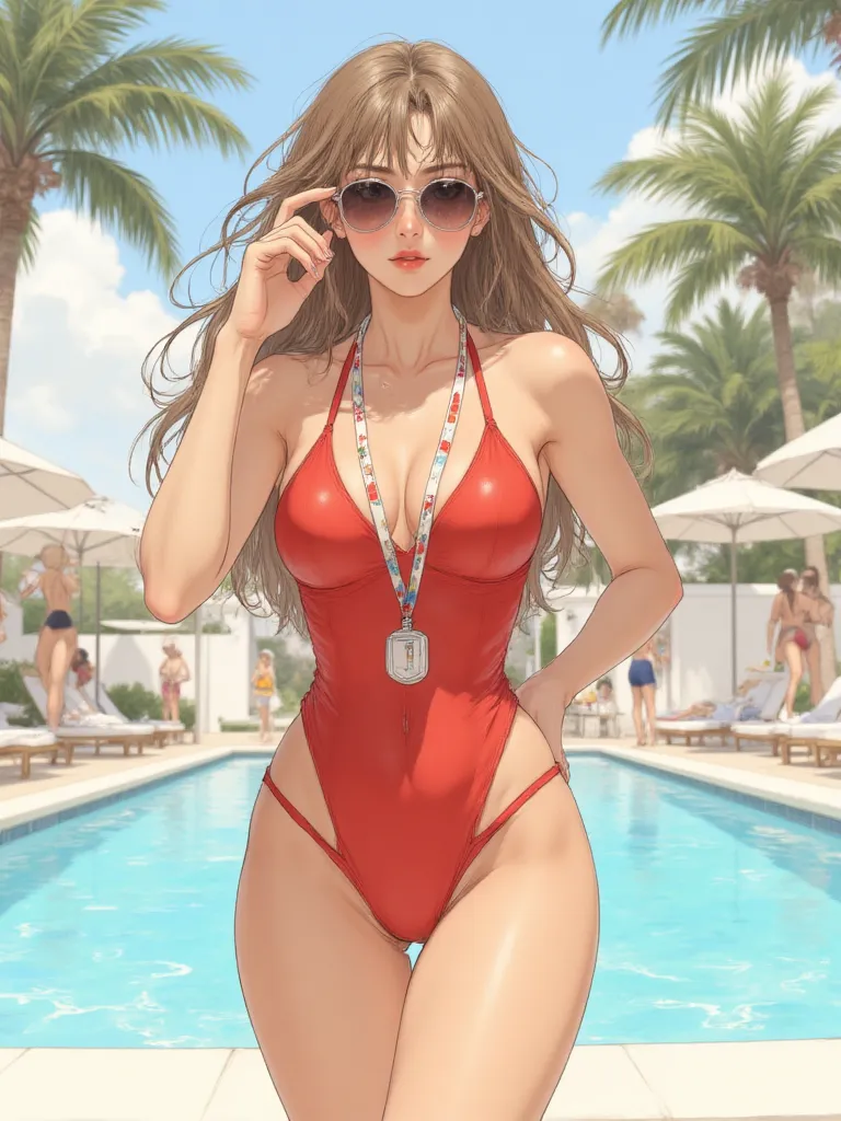 Thumbnail of Alena the life guard hentai