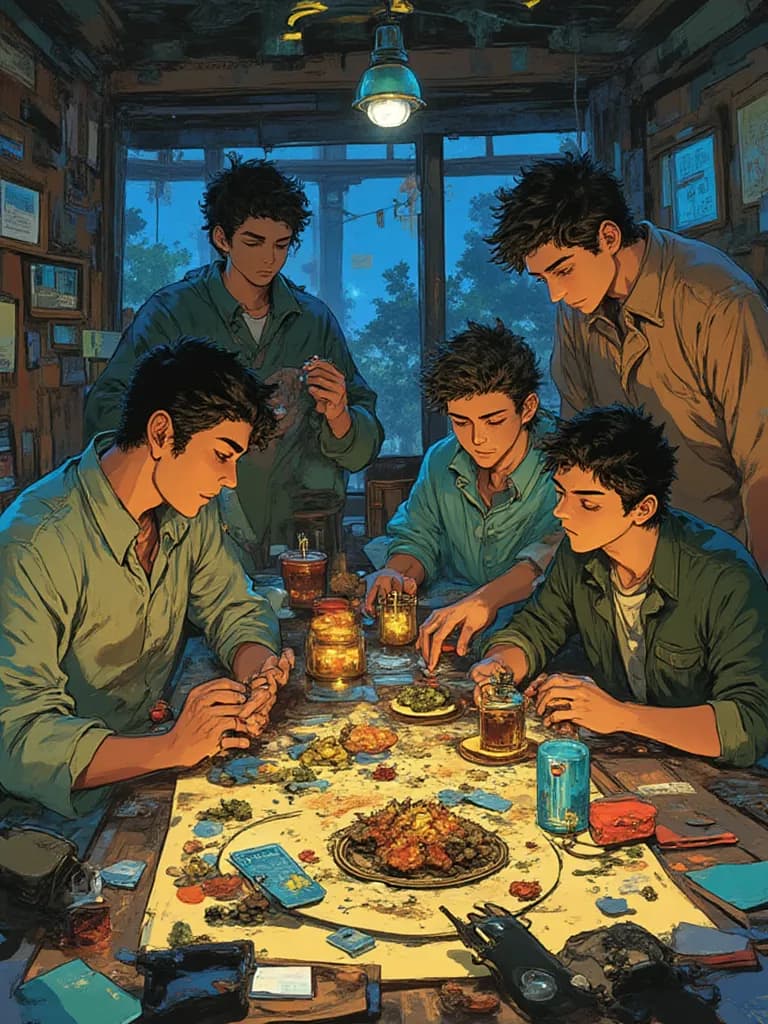 Thumbnail of Alexander, Santi, Gabriel, Cesar, Mateo and Kevin