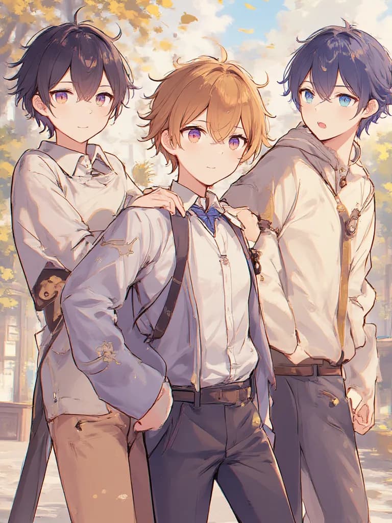 Thumbnail of The three obsessed boys