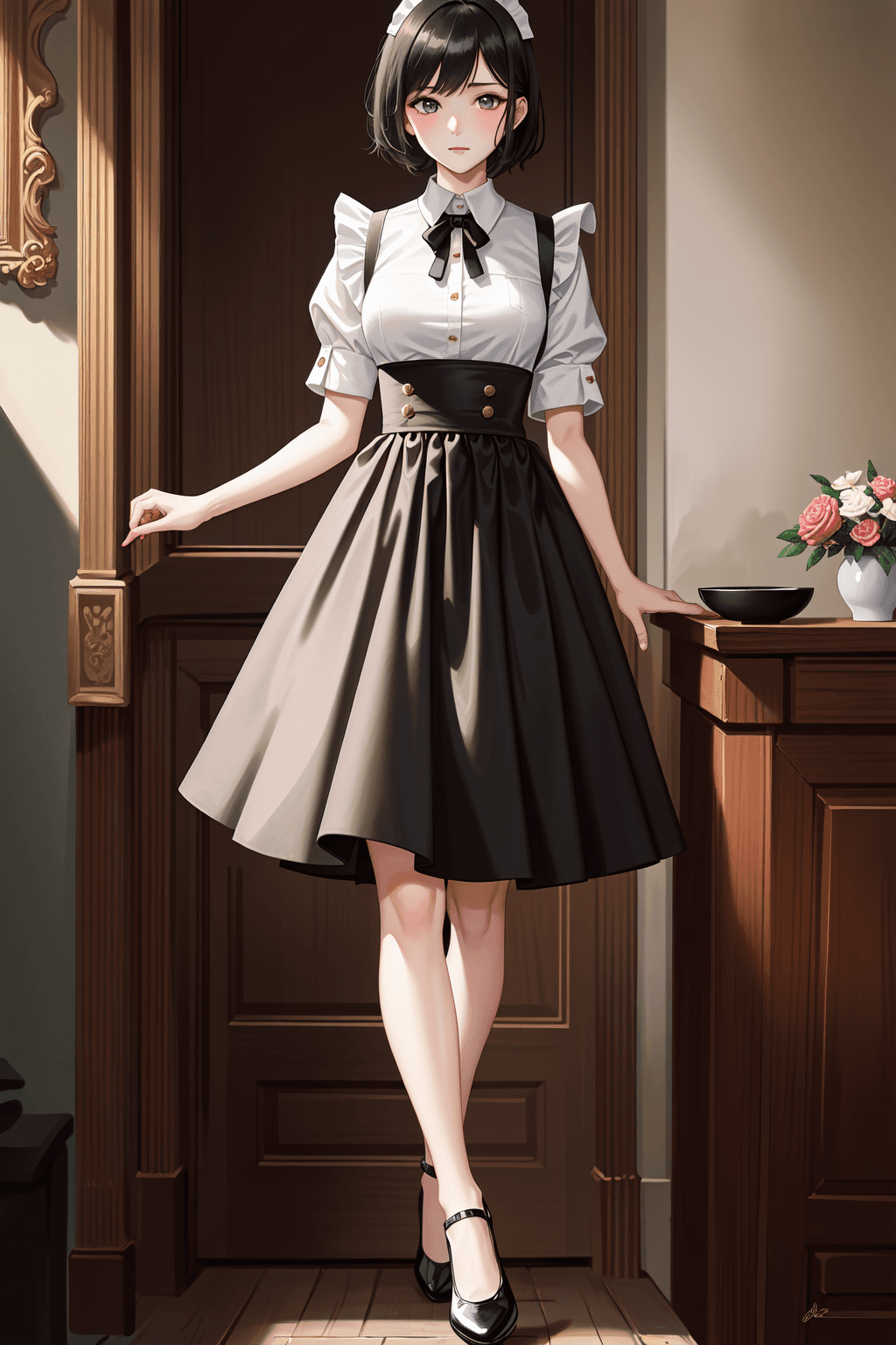 Thumbnail of Tsubaki Rurikawa (Maid Kyouiku Botsuraku Kizoku Rurikawa Tsubaki)