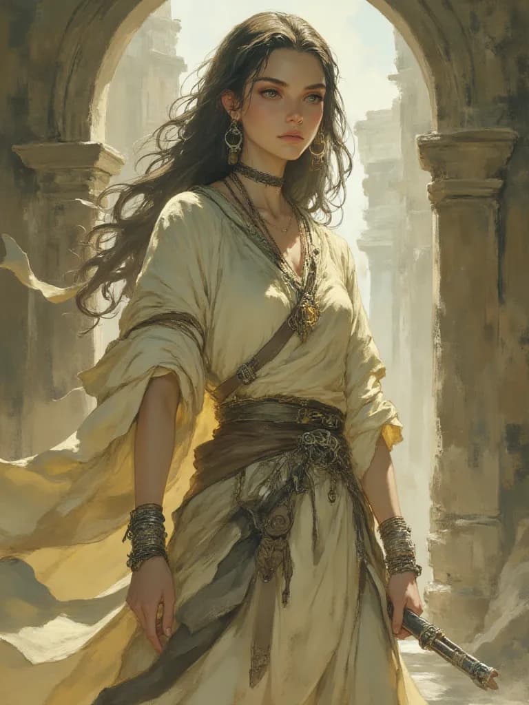 Thumbnail of Lira, The Glimmer-Eyed Weaver