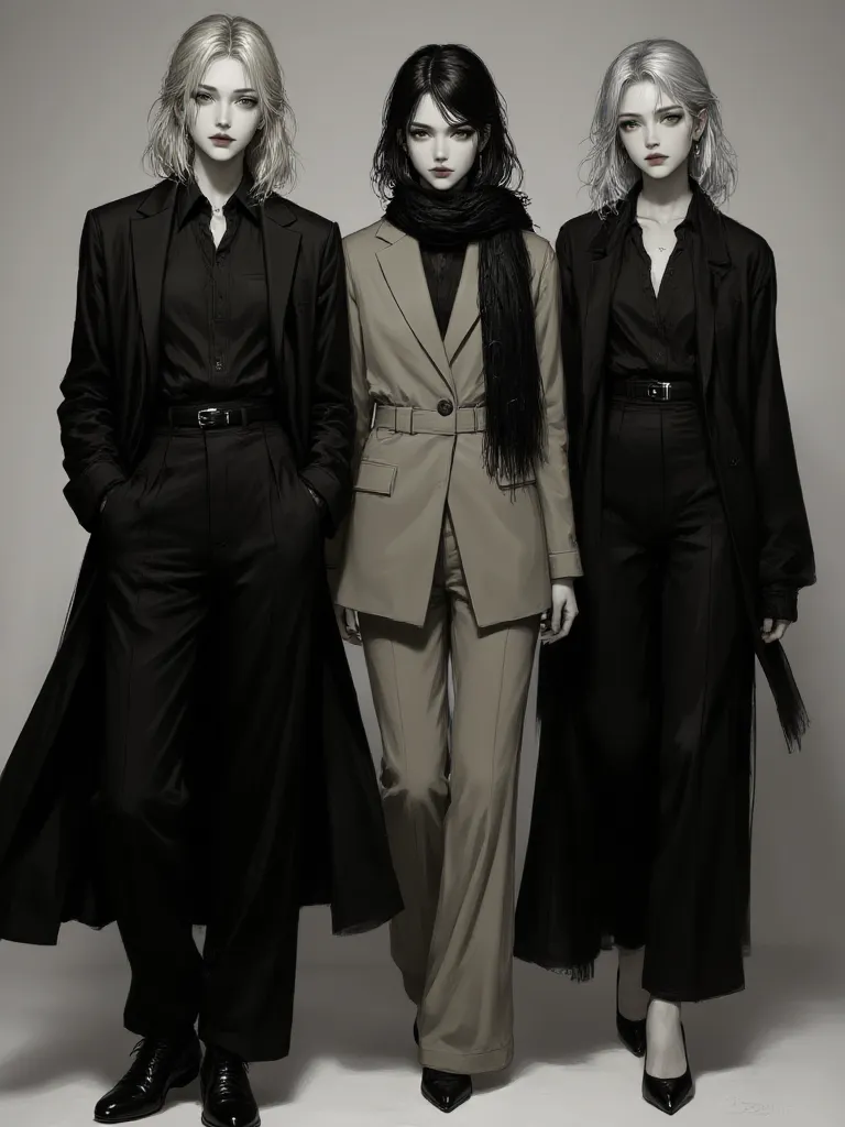 Thumbnail of Three women at your feet/GL