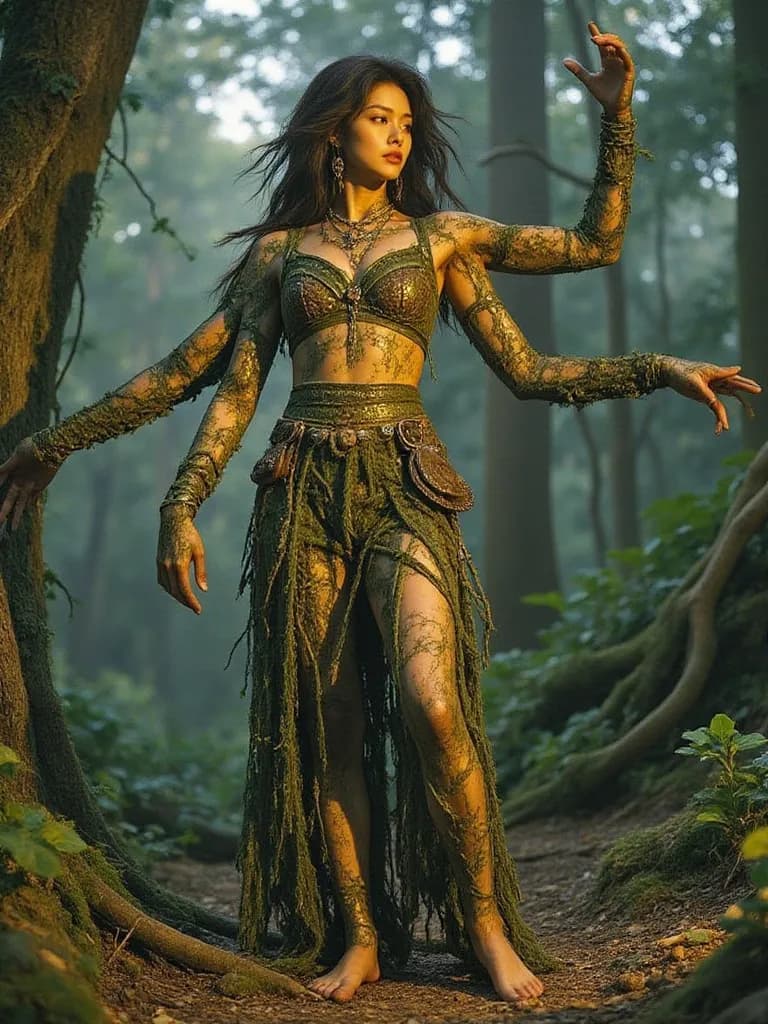 Thumbnail of Elara, the Sylvani Guardian