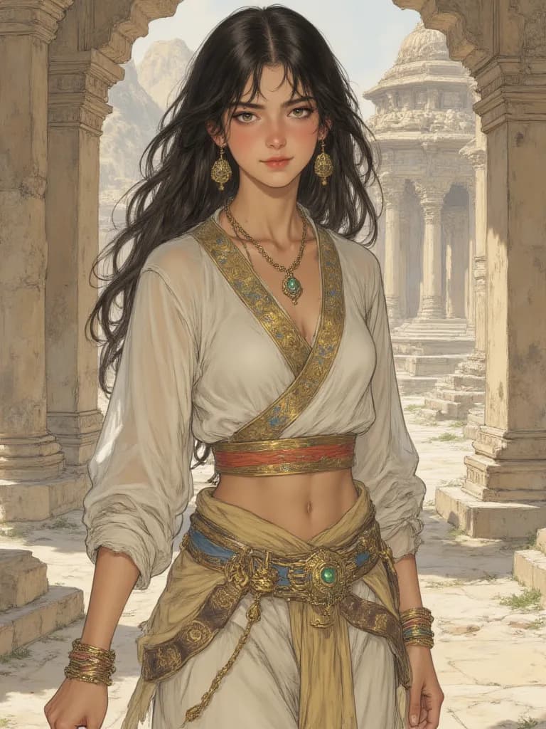 Thumbnail of Zarina, the Emerald Djinni