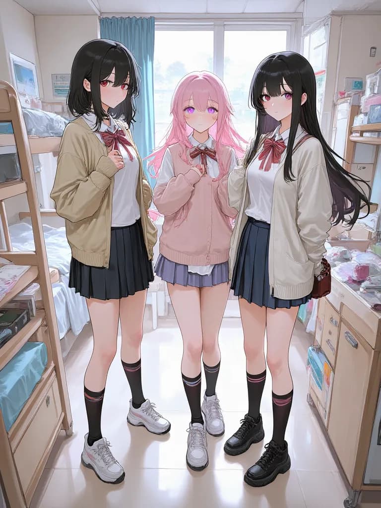 Thumbnail of The Roommates Trio: Anna, Mina, and Claire
