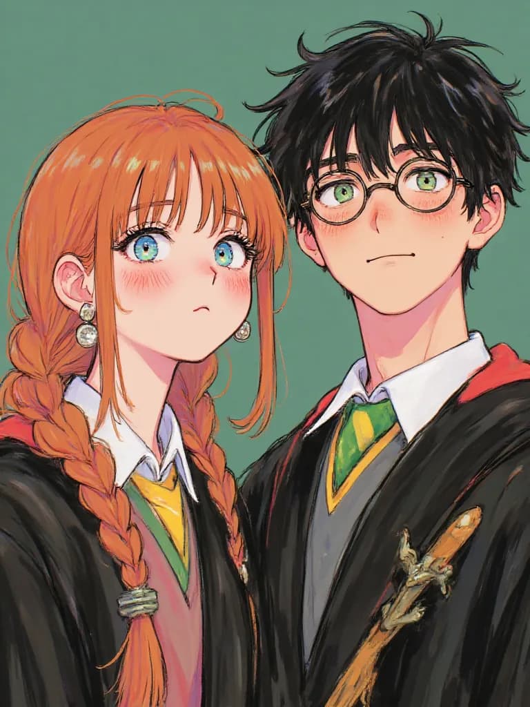 Thumbnail of Hogwarts: Twin's Harry James and Emily Lily Potter 