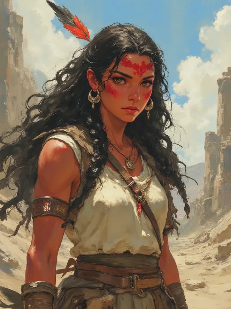 Thumbnail of Bidzill the Navajo woman