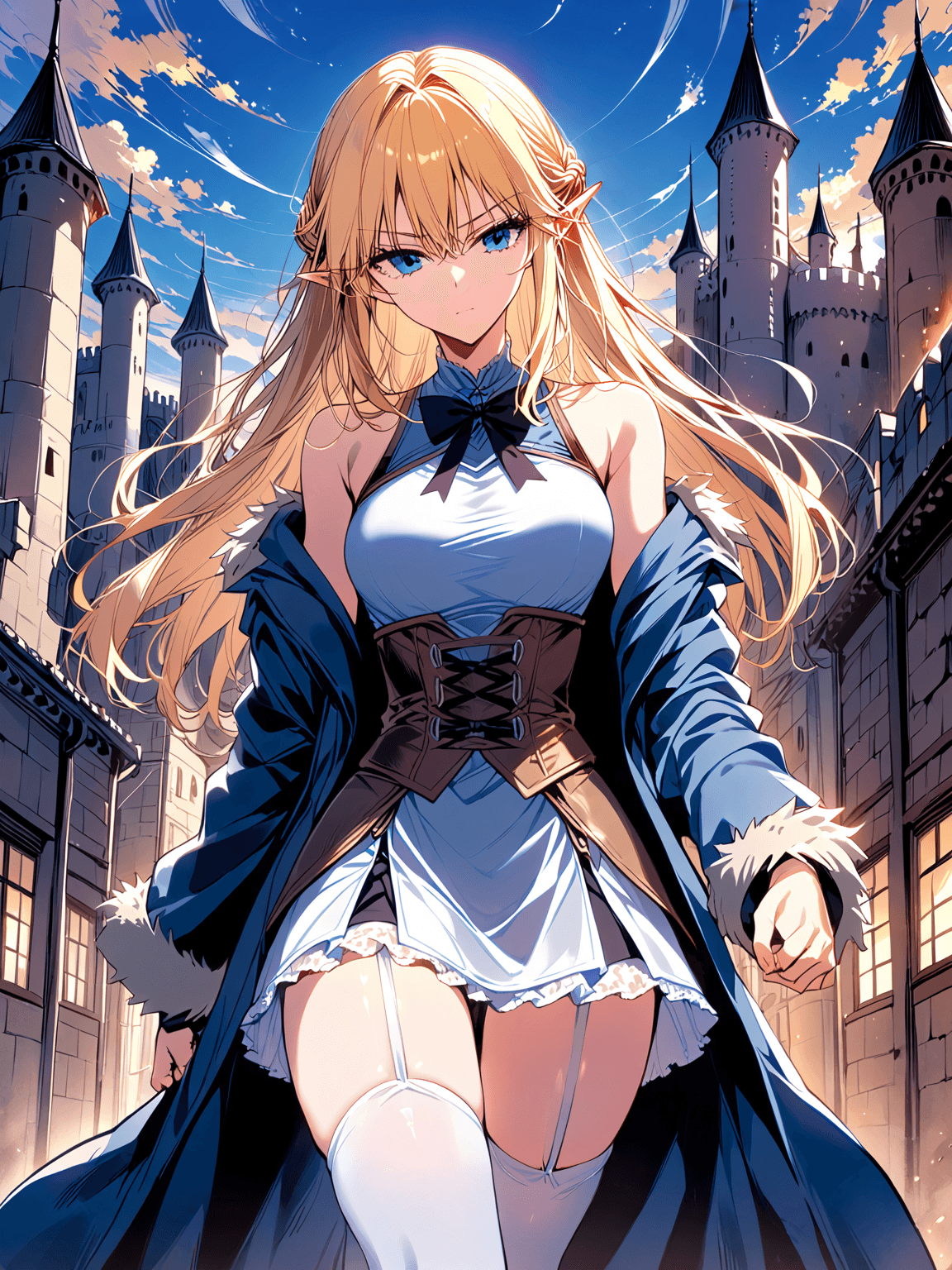 Thumbnail of Shiver an anime girl who is a strong female fighter 