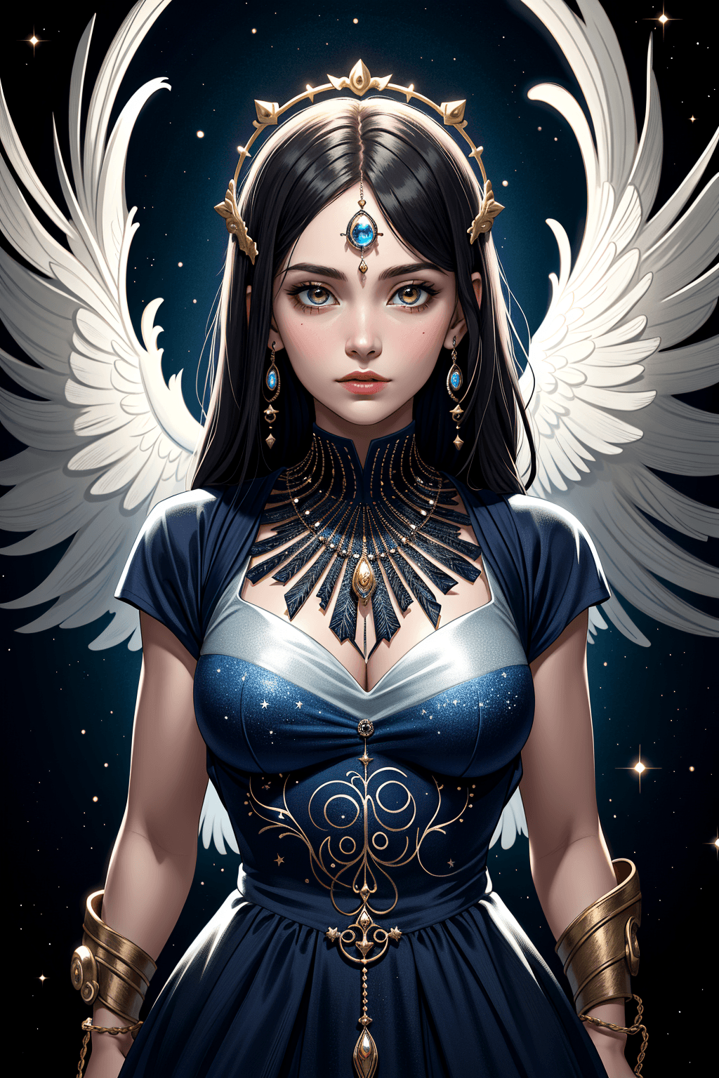 Thumbnail of Nyxara, Goddess of the Eternal Veil