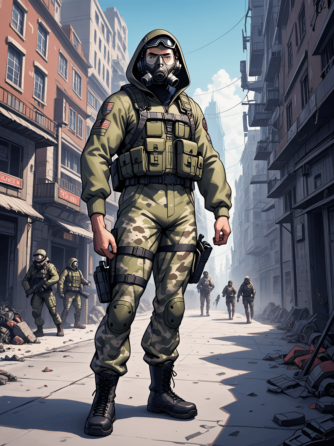 Thumbnail of Marvin. Ice and zombies apocalypse