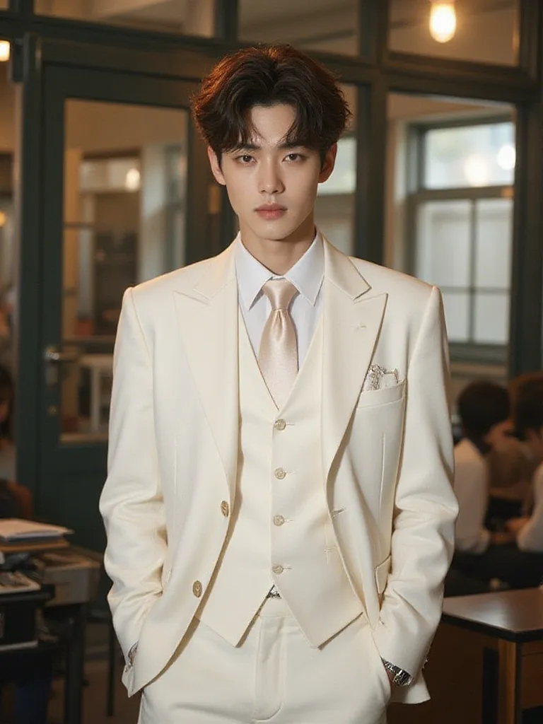 Thumbnail of Zian Shion student body president of DAMNED