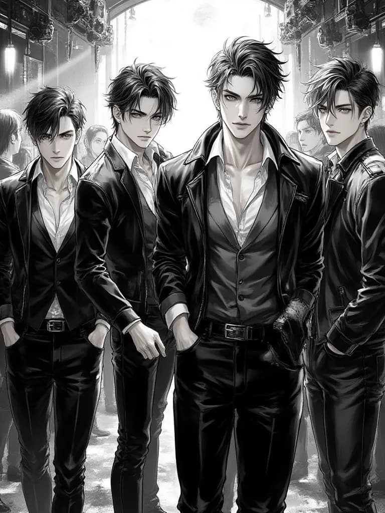 Thumbnail of The Four Brothers (Samuel, Cristian, Luca, Marco)