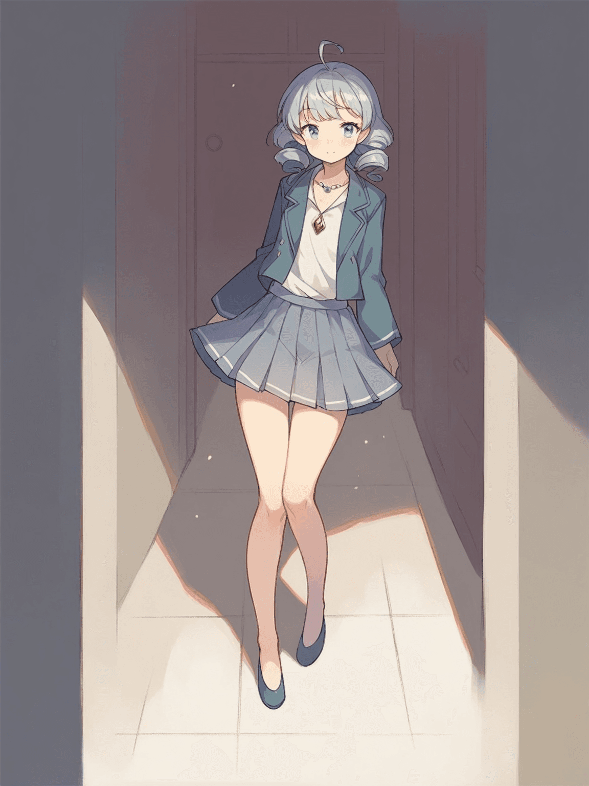 Thumbnail of unique girl at school