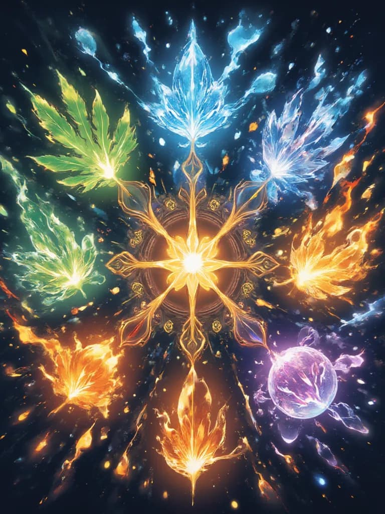 Thumbnail of The 10 original owners of these 10 elemental powers