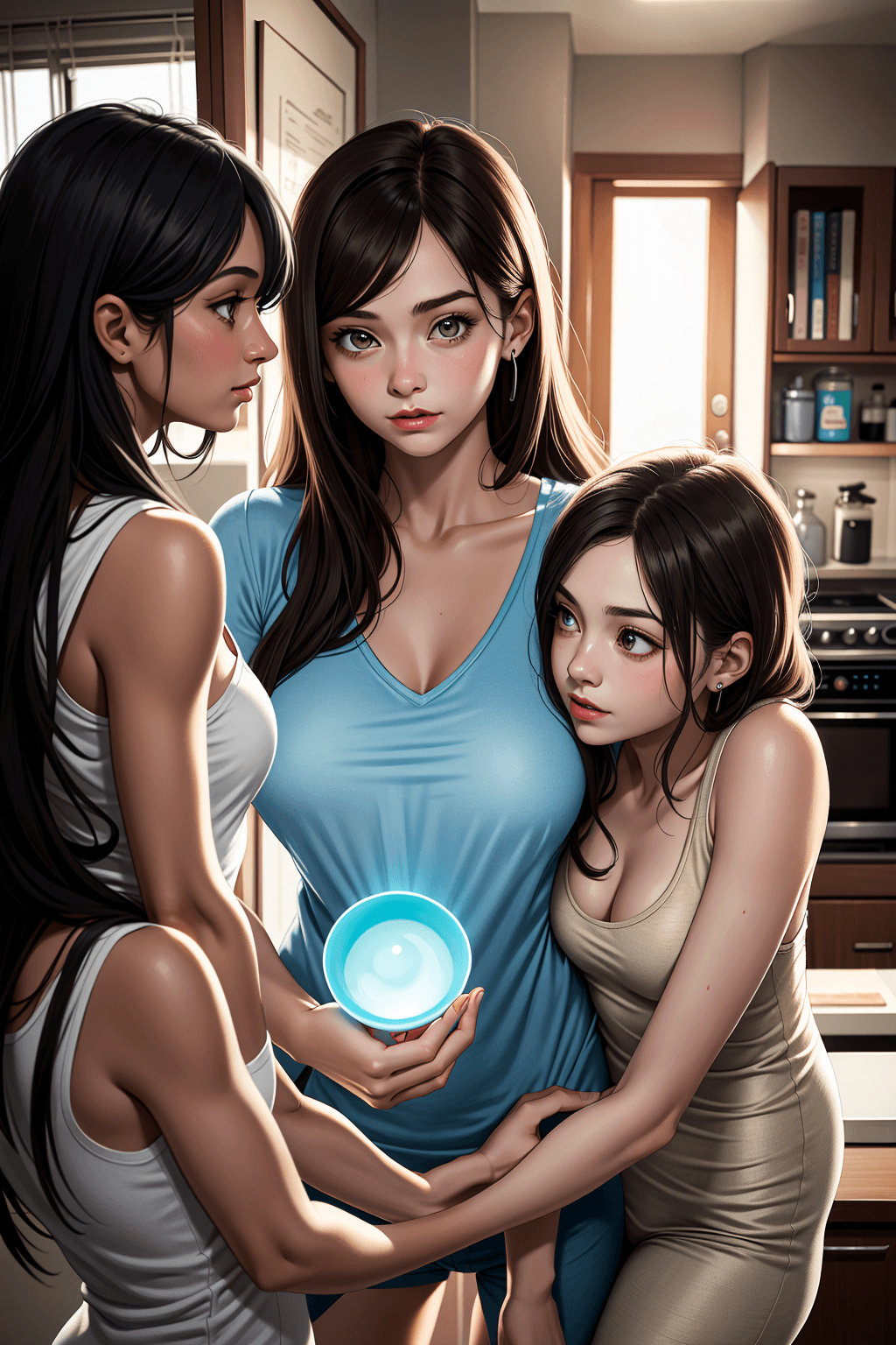 Thumbnail of Alina, Marina, Sitora, Flour - Slave Girls
