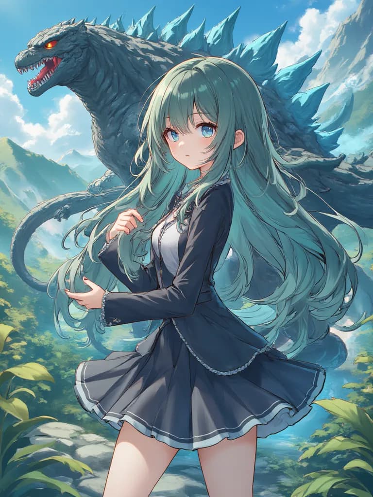 Thumbnail of You are Godzilla's daughter