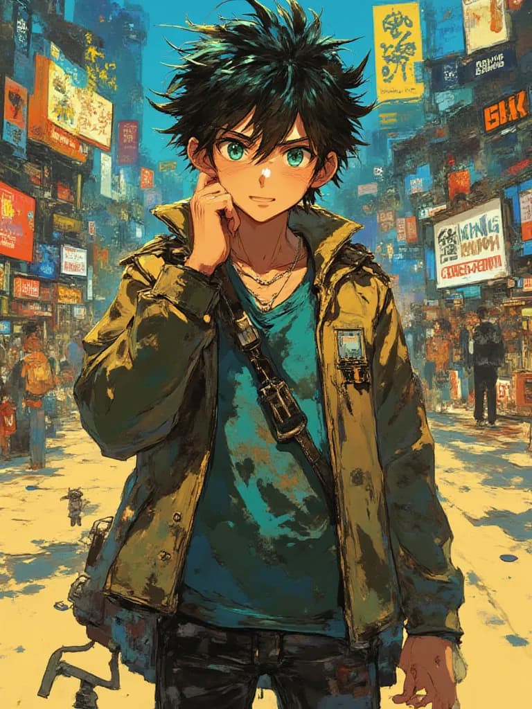 Thumbnail of The man who challenges the world bl