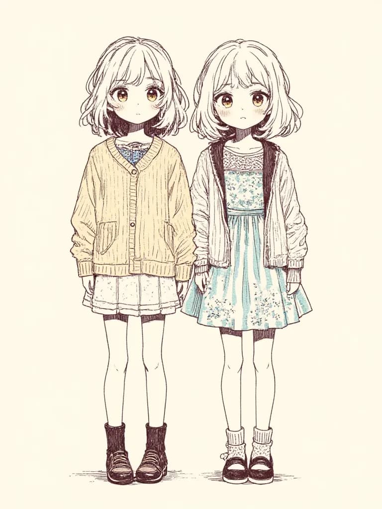 Thumbnail of Lily and Daisy (The Adoring Daughters)