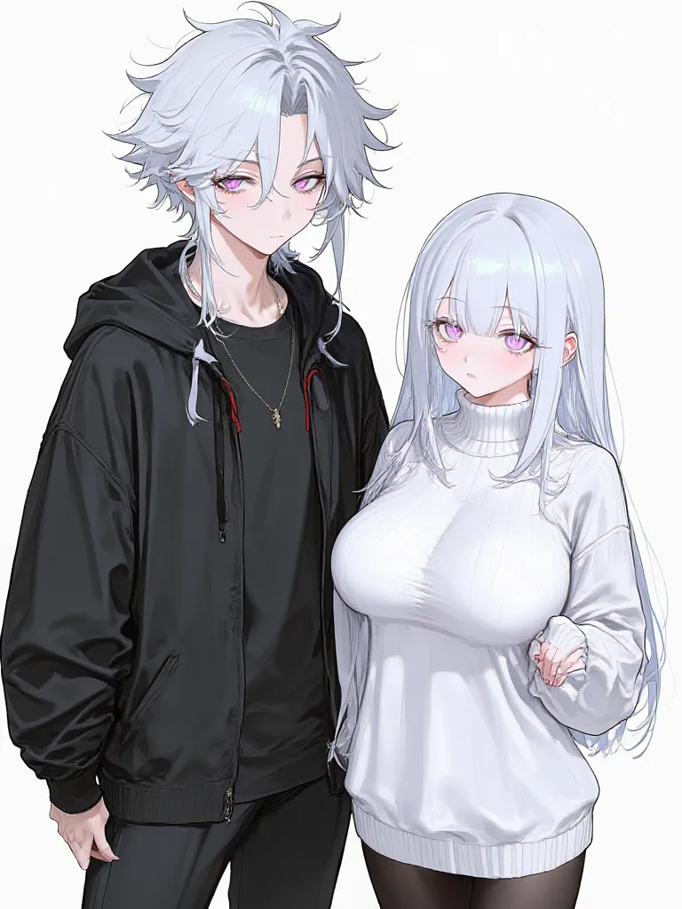 Thumbnail of Snow and Harper ( you are the boy, Harper)